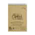 Eskizavimo (sketching) albumas „natural Brown Sketch Pad“, 135g/m², 80 lapų - A5 ir A4
